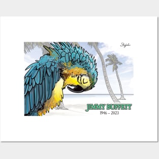 Remembering Jimmy Bufffett Posters and Art